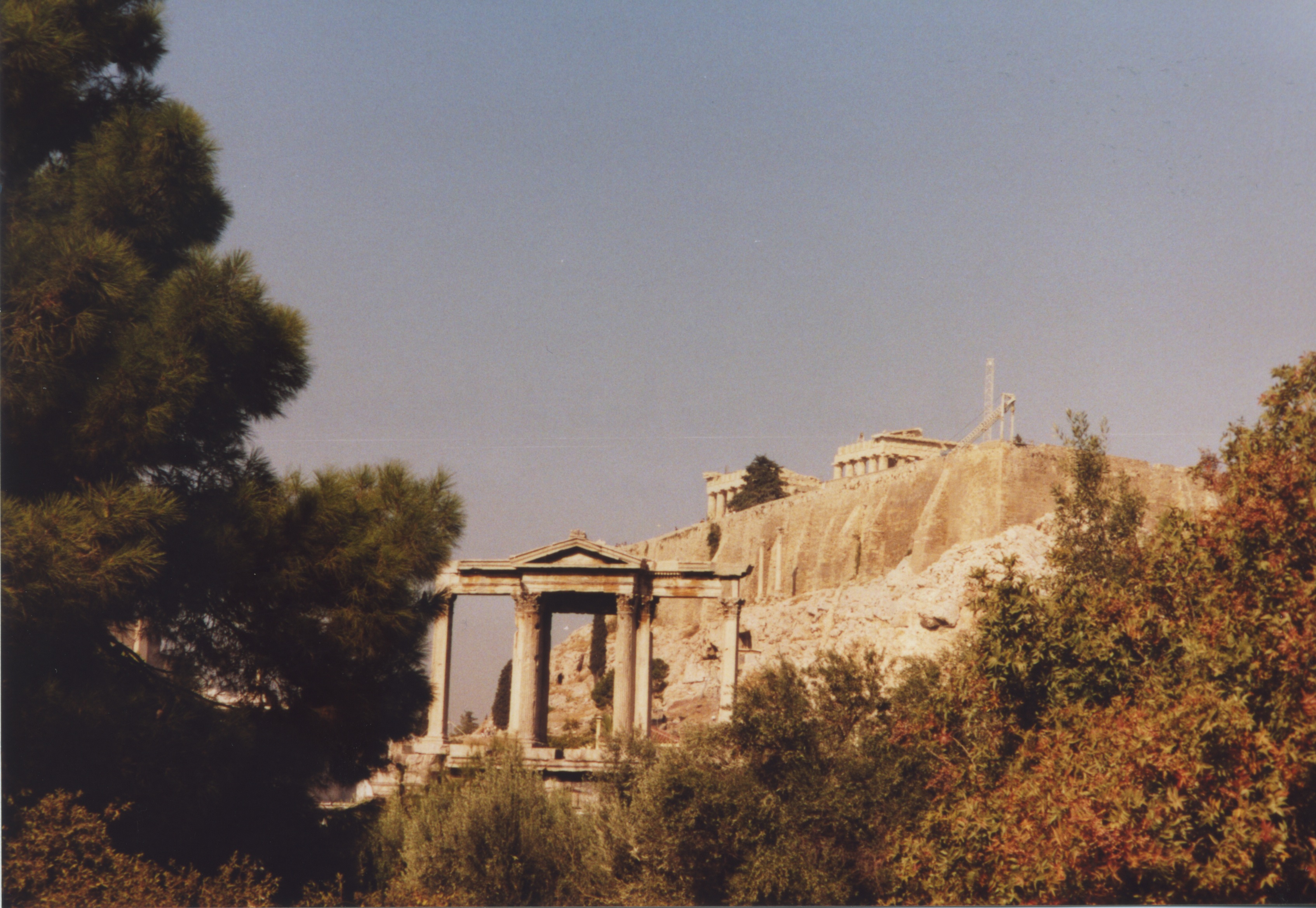 Acropolis and Arch of Hadrian